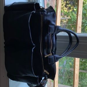 The Honest Company Black Diaper Bag